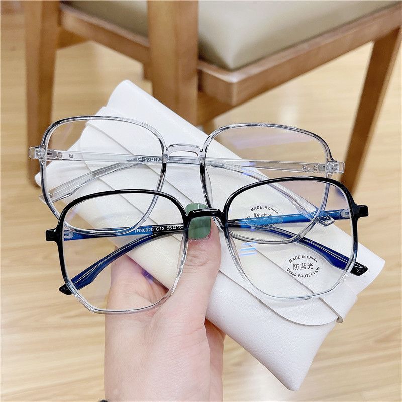 แว่นตา เลนส์กรองแสงโทรศัพท์ เลนส์ blue block 100% ป้องกันแสงสีฟ้า [สินค้าพร้อมส่ง ในไทย]