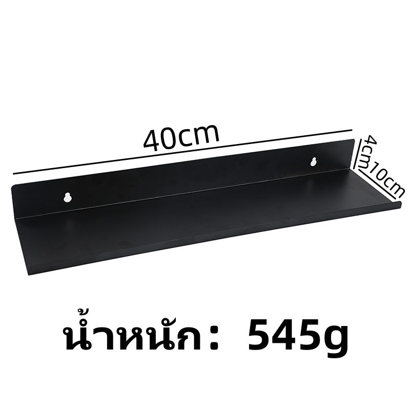 【24H ในสต็อก】ชั้นวางของ ไม่ต้องเจาะรู ชั้นวางของติดผนัง ชั้นวางของในห้องครัว แบบติดผนัง