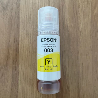 EPSON 003 หมึกแท้ 65 ml สินค้าเดิม 100% 4 สี BK, C, M, Y ไม่มีกล่อง L1110 L1210 L1216 L1250 L1256 L3100 L3101