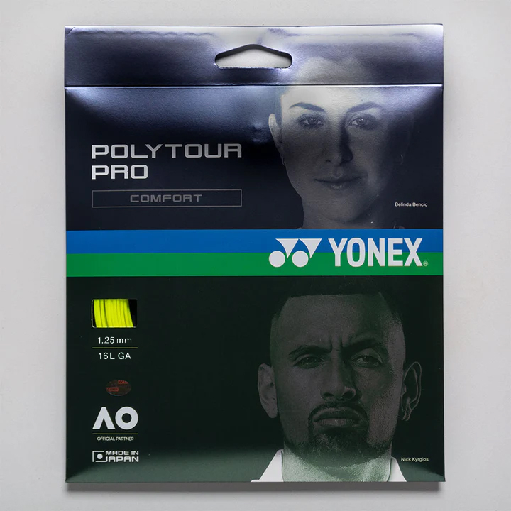 Yonex เอ็นไม้เทนนิส Polytour Pro 16L/1.25mm , 18/1.15mm Tennis String Reel (5แบบ) ราคา ถูกที่สุด ดีลบีเคเค แกลเลอรีภาพที่ 7