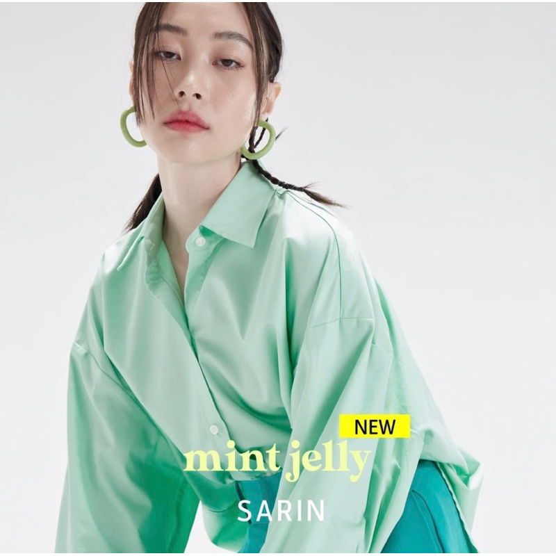 [ส่งต่อ] Sarin HERR shirt สี mint jelly