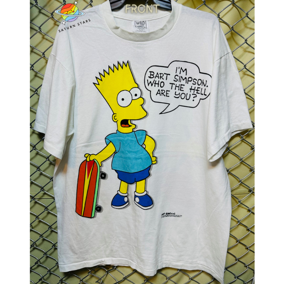 เสื้อยืด Simpson Skateboard ป้าย Wild Oats