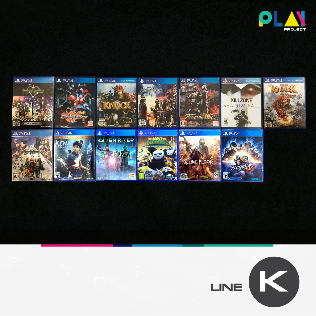 เกม PS4 มือสอง กว่า 100 เกม (รายชื่อตัวอักษร K ) [มือสอง] [มือ2] [เกม Playstation]