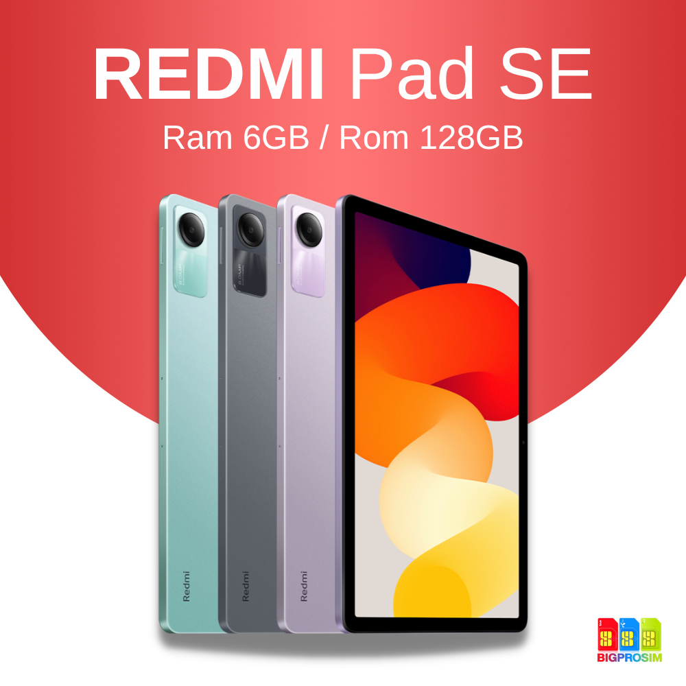 [พร้อมส่ง ]? Redmi Pad SE WIFI Snapdragon 680 Ram 6/128GB (??ประกันศูนย์ไทย 12 เดือน) ✅ออกใบกำกับภาษีได้