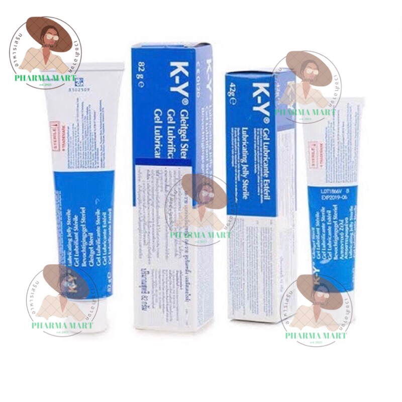 K-Y Lubricating Jelly Sterile 42gและ82gเจลหล่อลื่น