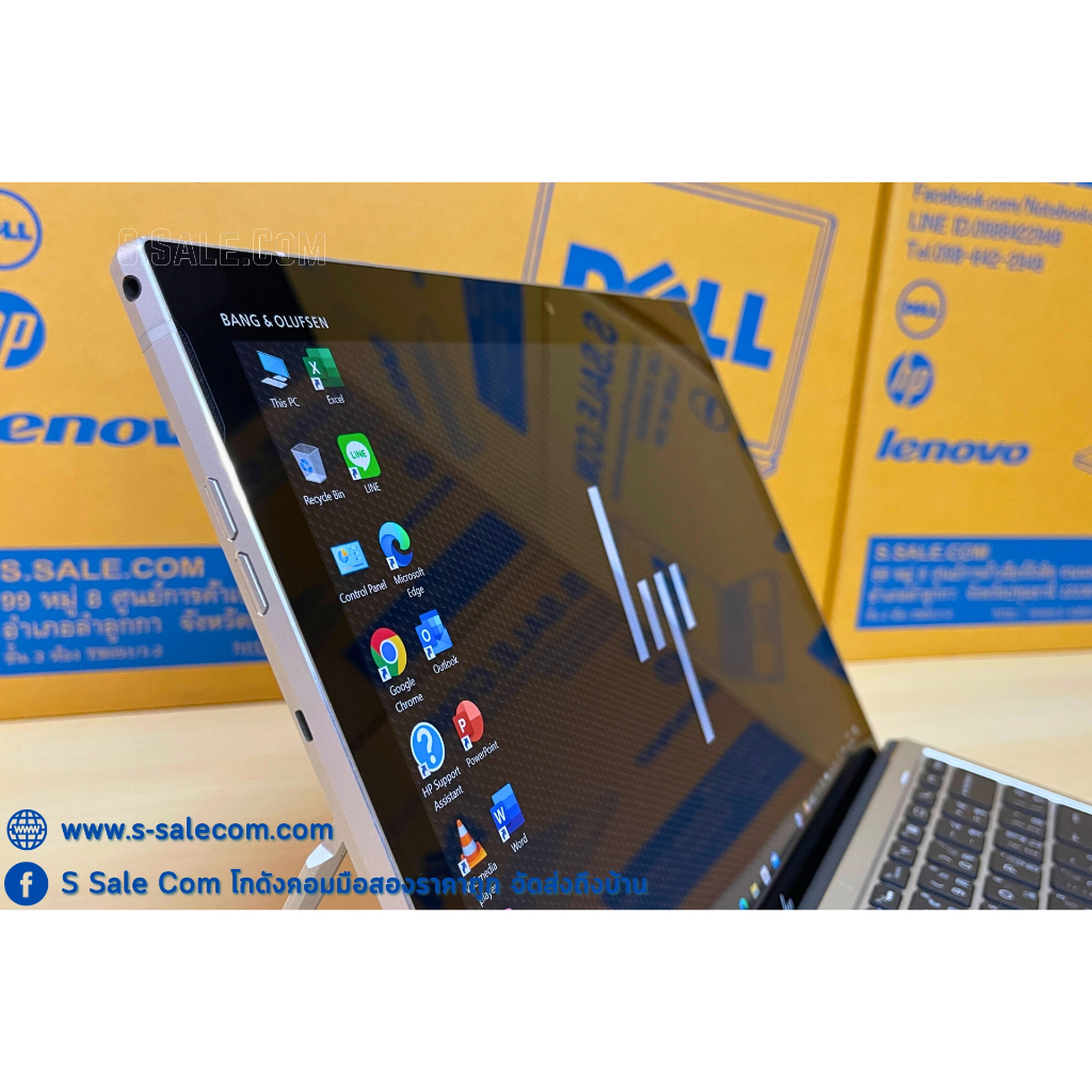 HP Elite X2 G4 Tablet มีปสกกาและคีย์บอร์ก แถม โน๊ตบุ๊ค Notebook Second Hand โน๊ตบุ๊ค มือสอง