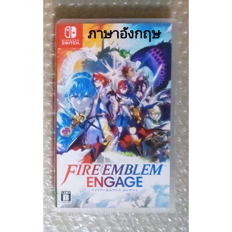 FIRE EMBLEM ENGAGE ภาษาอังกฤษ ญี่ปุ่น NINTENDO SWITCH EN JP NSW ENG ENGLISH FIREEMBLEM TACTICAL RPG 