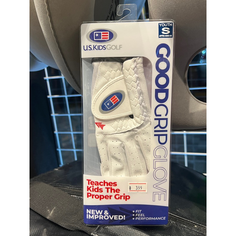 (พร้อมส่ง) ถุงมือกอล์ฟเด็ก ถุงมือกอล์ฟ มือซ้าย U.S. Kids Golf
