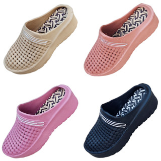 WOOQ SOFT2 รองเท้าหัวโต พื้นนุ่มมาก เบาเหมือนไม่ใส่ ส้นสูง 4 ซม. ขนาด 36-41
