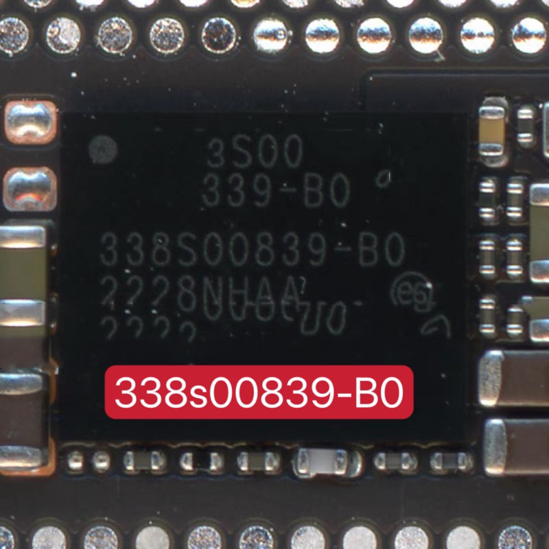 338s00839-B0 ic ชาร์ท sub  ip 14สำหรับช่างซ่อมโทรศัพท์