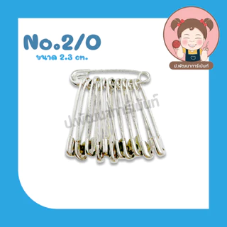 BELLS เข็มกลัด ( 1 พวง มี10 อัน) *รบกวนสั่งขั้นต่ำ 3 พวงขึ้นไปนะคะ ถ้าสั่งสินค้าอย่างเดียว*