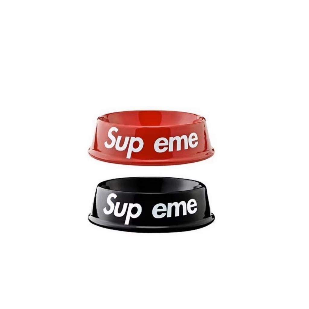 Supreme ชามอาหารหมาแมว จานข้าวสัตว์เลี้ยง จานเมลามีน