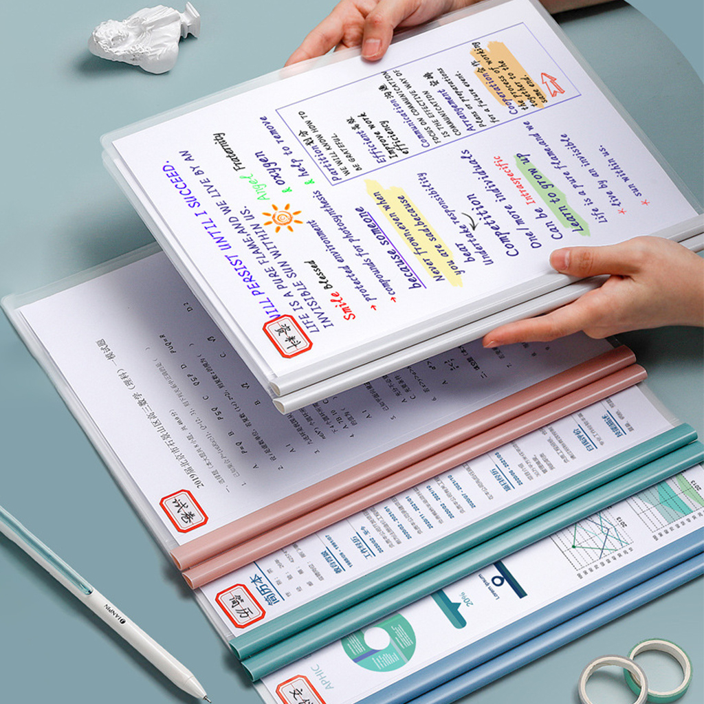 Specialthing สันรูดพร้อมปกใส A4 ใส่เอกสารได้1-80แผ่น แฟ้มใส+สันปก สันปกรายการ ปกรายงาน สันใส่ปก แฟ้ม - รูปที่ 5