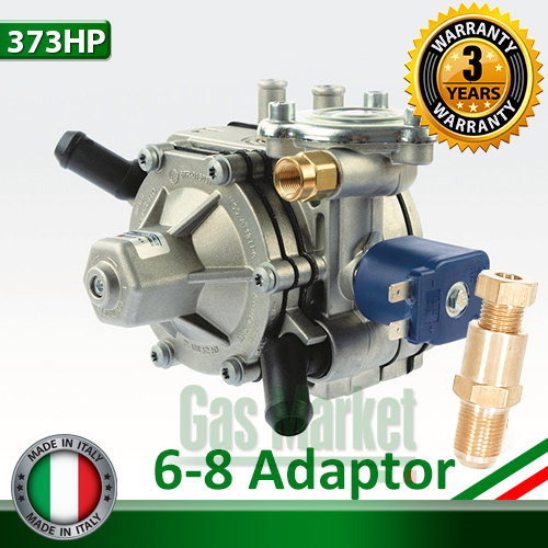 Tomasetto AT13 XP + 6-8mm Adaptor – Tomasetto หม้อต้มแก๊ส ระบบหัวฉีด LPG 6-8 สูบ AT13 XP (หม้อต้มแท้ Italy)