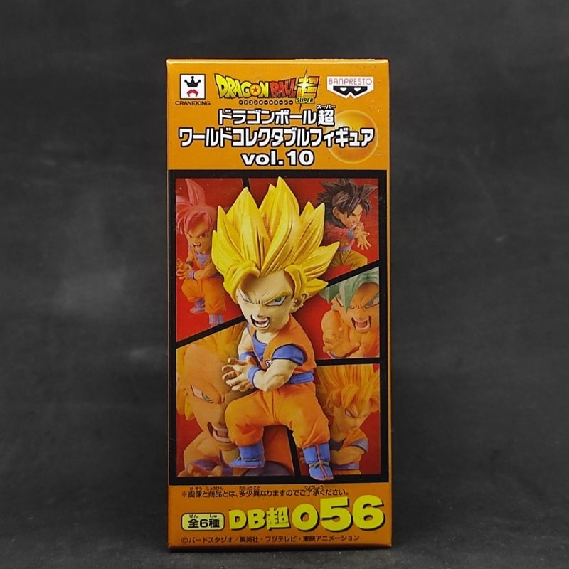 🇯🇵🐉⚽ Dragonball ดราก้อนบอล Super WCF Vol.10 DB超056 Kamehameha Supersaiyan Goku ซุปเปอร์ไซย่า โกคู คลื่นเต่า