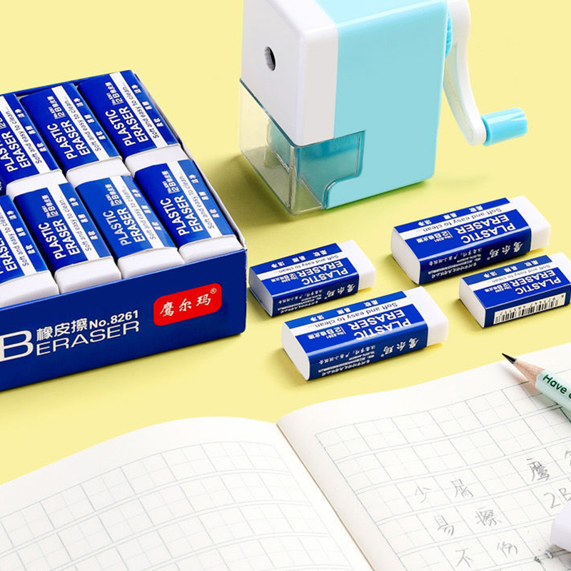 Shadow.Rich 【โล๊ะสต็อก พร้อมส่ง】SOFT ERASER ยางลบดินสอ ยางลบ ยางลบโฟม ฟ้า เครื่องเขียน สำหรับสำนักงาน อุปกรณ์การเรียน