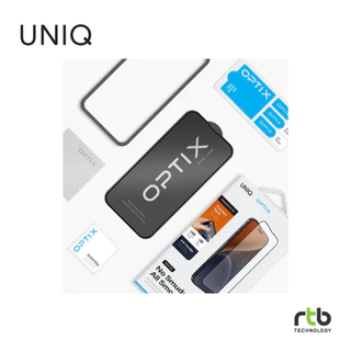 Optix Matte ฟิล์มกระจกกันรอยเต็มหน้าจอแบบด้าน สำหรับ iPhone 15 Series (15/15 Plus/15 Pro/15 Pro Max)