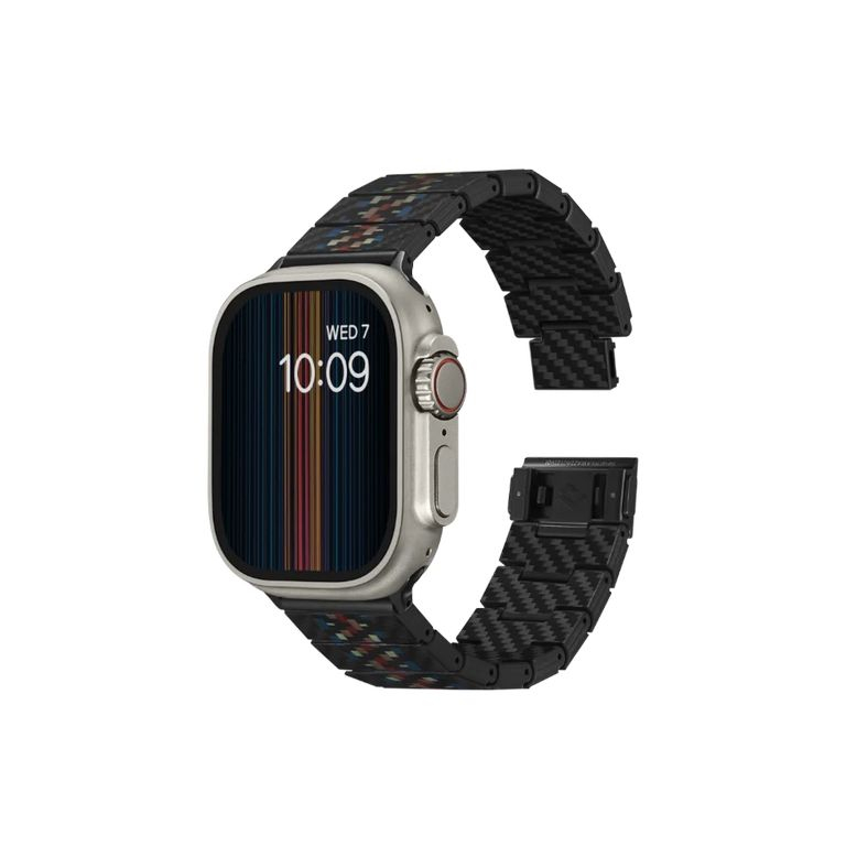 Pitaka สายนาฬิกาสำหรับ Apple Watch Sizes 49/45/44/42/41/40/38mm รุ่น Carbon Fiber Watch Band