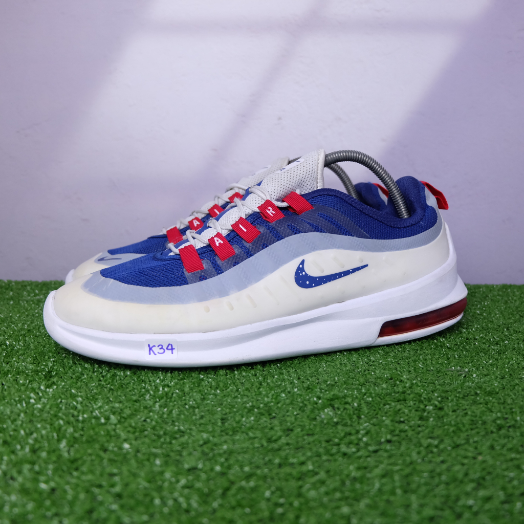 (43/27.5 cm) Nike Air Max Axis White Gym Blue รองเท้าผ้าใบผู้ชาย ไนกี้มือ2ของแท้💯