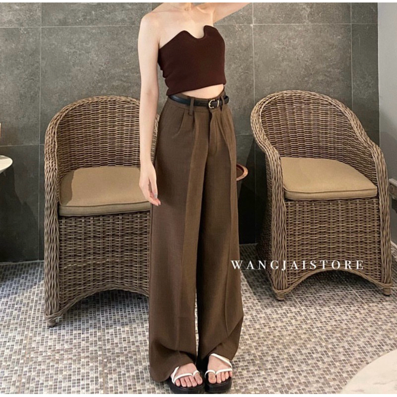 กางเกงผ้าขายาว Wangjai_store