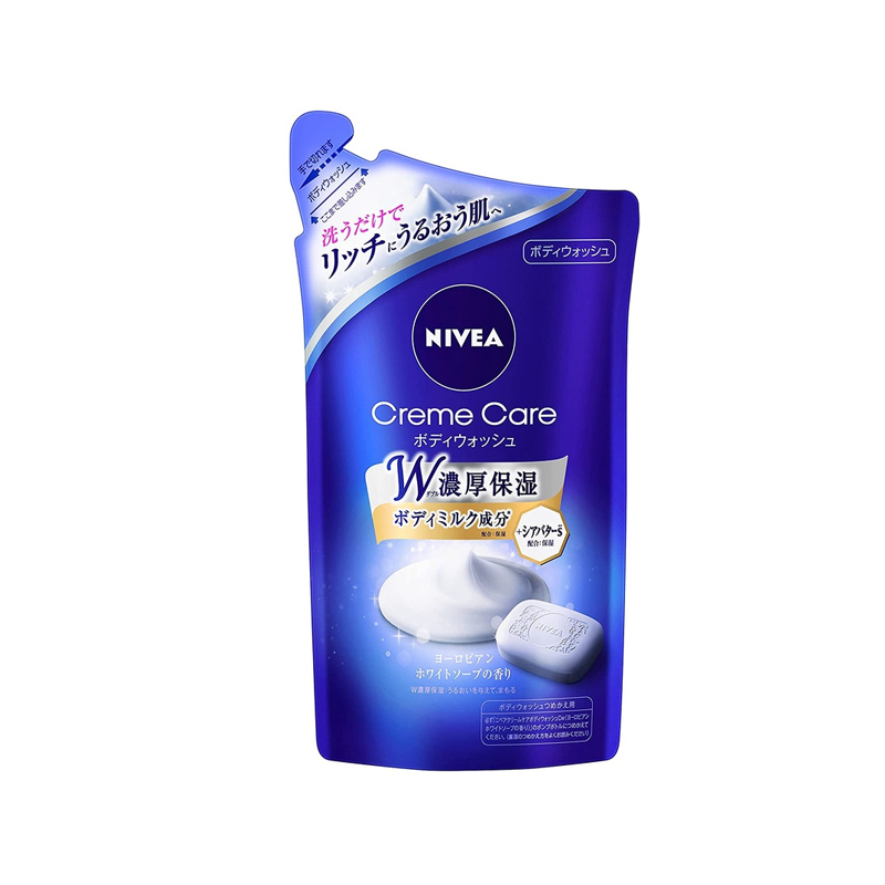 (พร้อมส่ง🔥) Nivea Cream Care Shower Cream แบบเติม