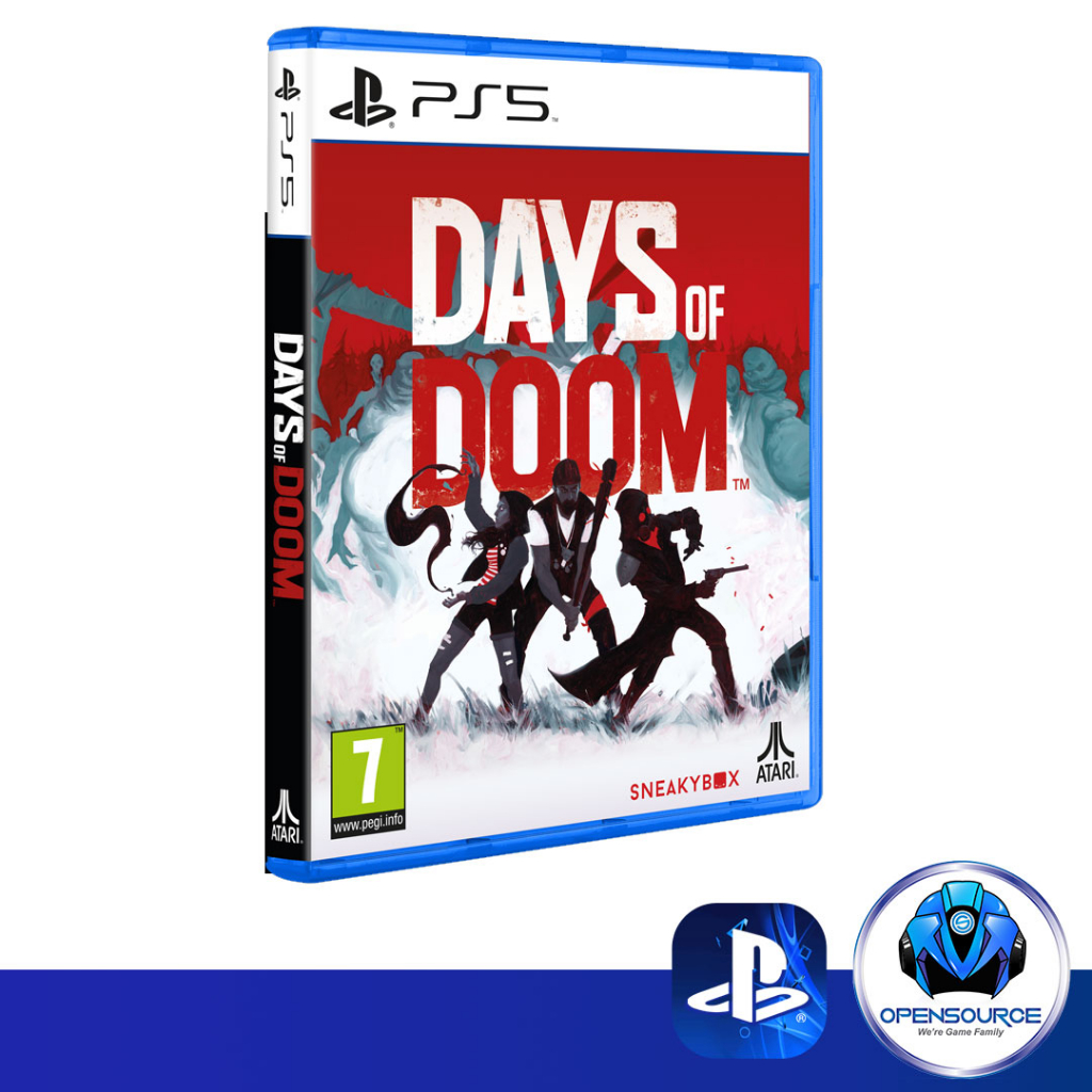 [พร้อมส่ง]Playstation: Days of Doom (Turned Based Tactics) UK ENG แผ่นเกม สำหรับ เครื่องเกม PS5