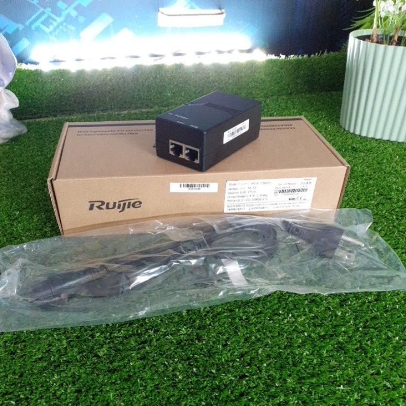 Ruijie RG-E-120(GE) POE Injector 802.3af POE 50VDC 15.4W Port Gigabit