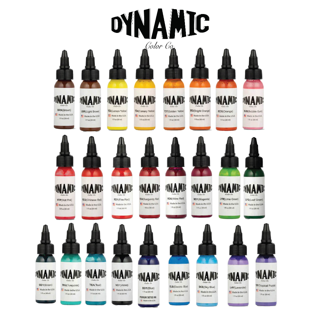Dynamic Tattoo Ink 1oz   ขนาด 1 ออนซ์