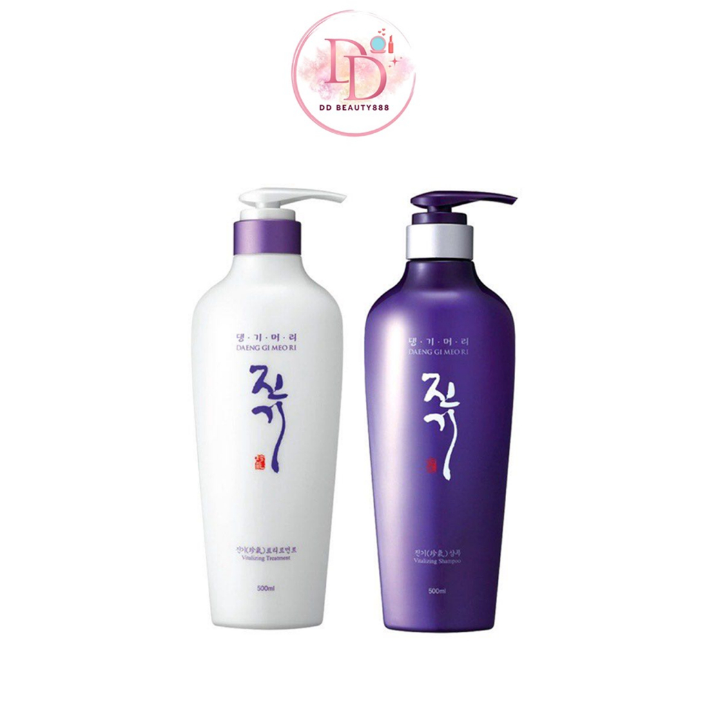 แชมพู/ครีมนวด Daeng Gi Meo Ri Vitalizing Shampoo and Treatment (รุ่นสีม่วง)