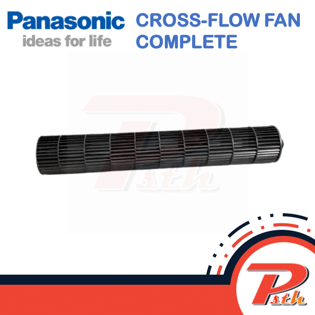 CROSS-FLOW FAN COMPLETE โบลเวอร์ ใบพัดลมคอยล์เย็นแอร์แท้สำหรับแอร์ Panasonic สามารถใช้กับรุ่น CS-XU9VKT (ACXH02C00200)