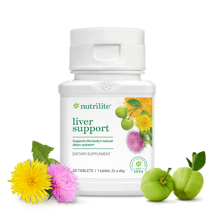 Nutrilite™ Liver Support (Milk thiestle & Dandelion) 60 tablets บำรุงตับ แ มิลค์ทิสเซิลและแดนดิไลออน