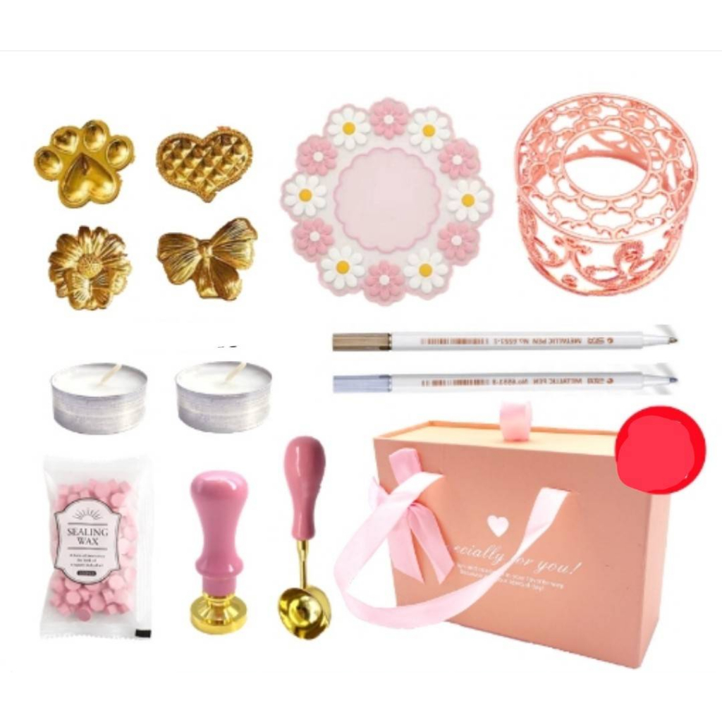 ชุดตราประทับครั่ง ครบชุด พร้อมเตา อ่านรายละเอียดก่อนซื้อ (พร้อมส่งจากไทย)