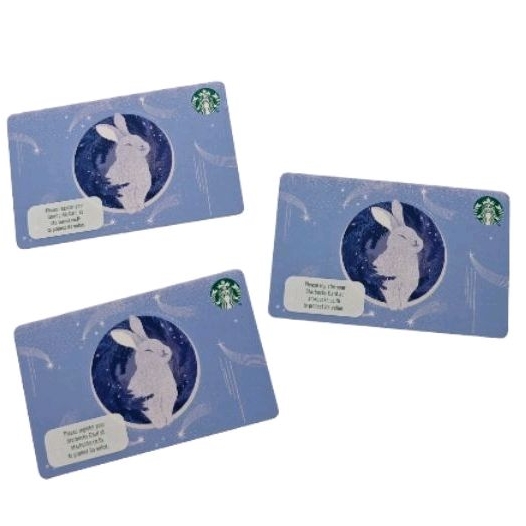 บัตรสตาร์บั๊ค บัตรสะสม Starbucks Card 2020 บัตรเปล่า ไม่ขูดพิน แตงโม ปีขาล 2022 Line Friends