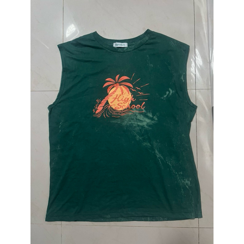 High School เสื้อแขนกุด