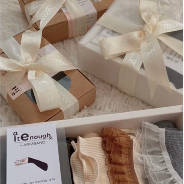 🎁บริการทำกล่องของขวัญจากสินค้าitenough✨