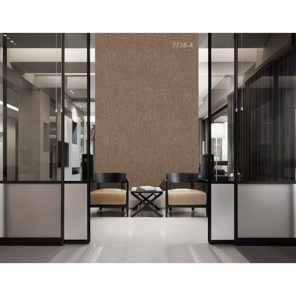 MD wallpaper วอลเปเปอร์ติดผนังชนิดทากาว ลายเปลือกไม้     หน้ากว้าง คอลเลกชัน M & G 2