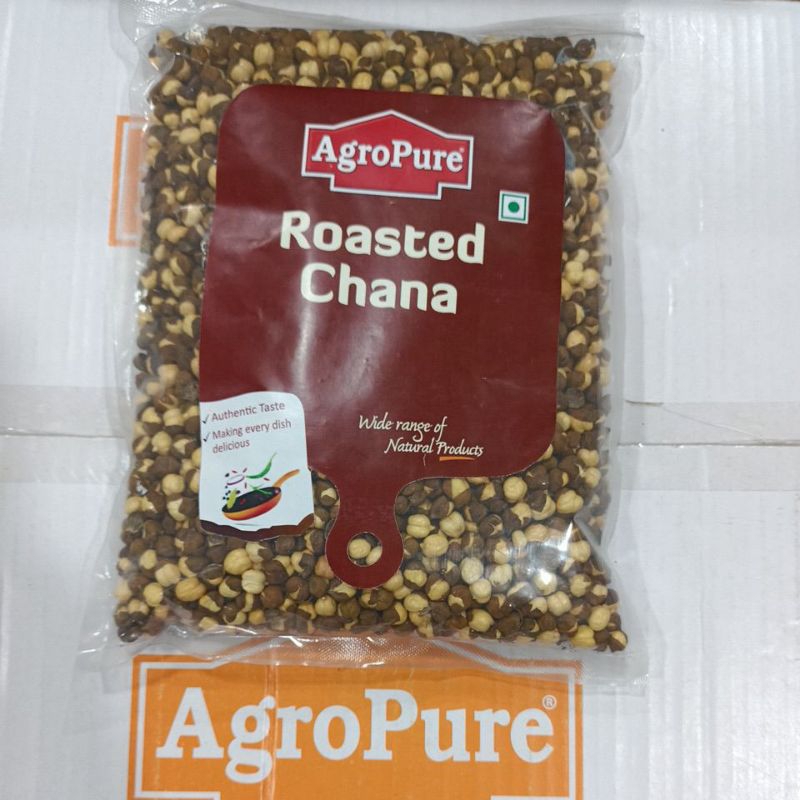 Agro pure ROASTED CHANA ถั่วลูกไก่คั่วพร้อมทาน 500g