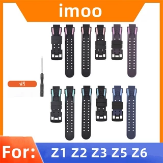 [พร้อมส่งจากไทย] สายนาฬิกาสำหรับ imoo Z1 Z2 Z3 Z5 Z6 Z7สายซิลิโคน ไอมู่ ไอโม่ สำหรับ Z1 Z2 Z3 Z5 Z6 สายนาฬิกาimoo Watch