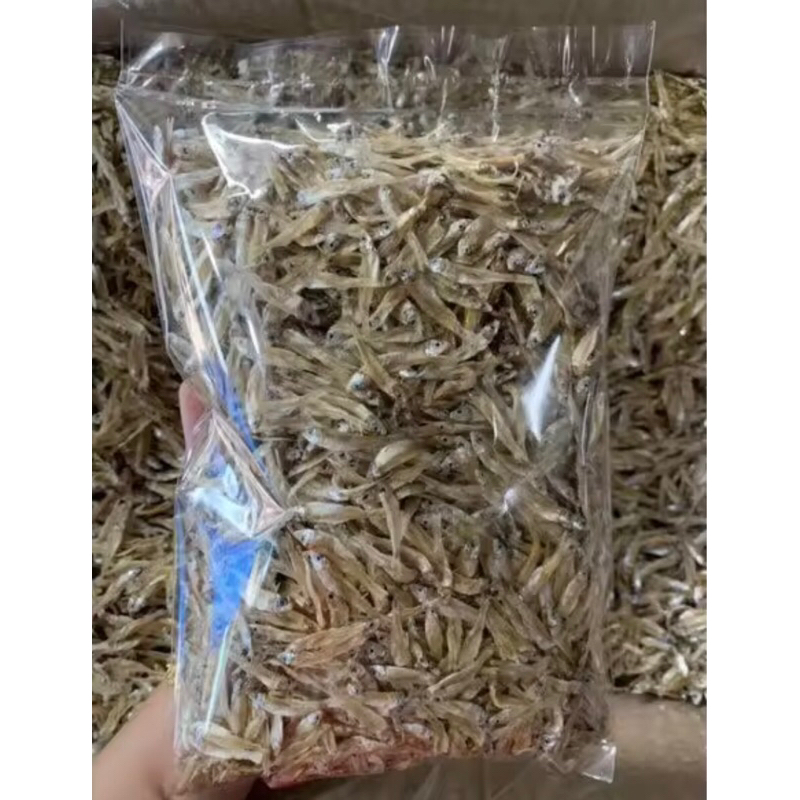 ปลาซิวแก้วตากแห้งน้ำหนัก300กรัม(เป็นปลาน้ำจืด)