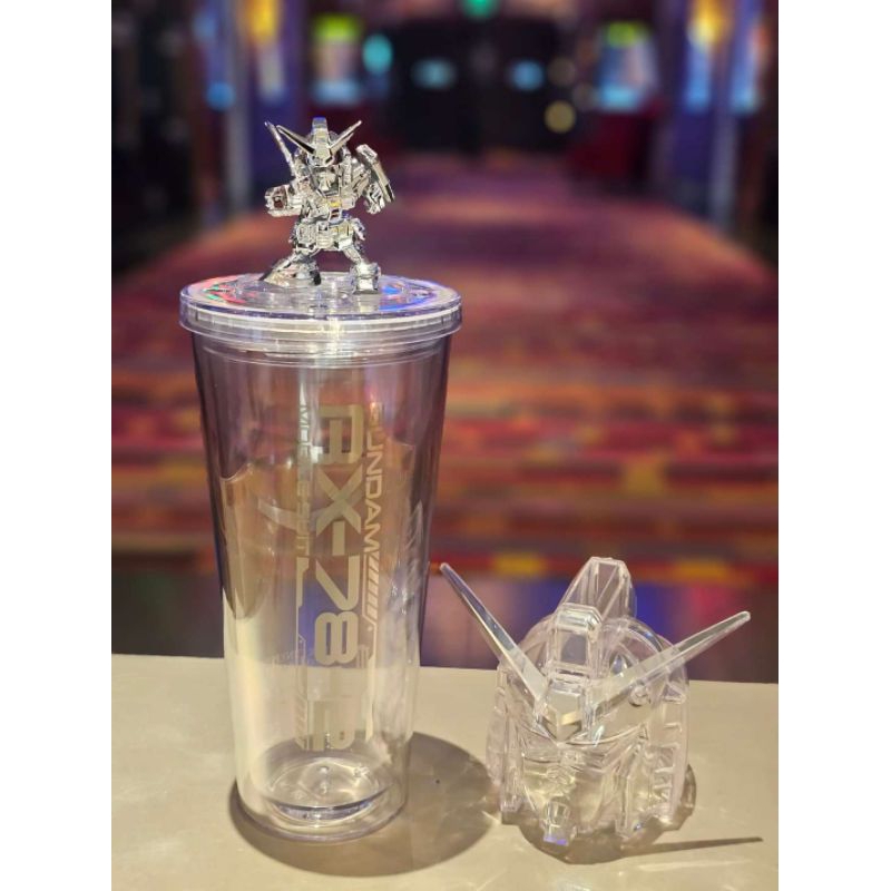 แก้ว Gundam Double Wall Cup กันดั้ม จาก Major Cineplex แก้วน้ำ แก้วใส Gundum Gandam กันดัม เมเจอร์ เ