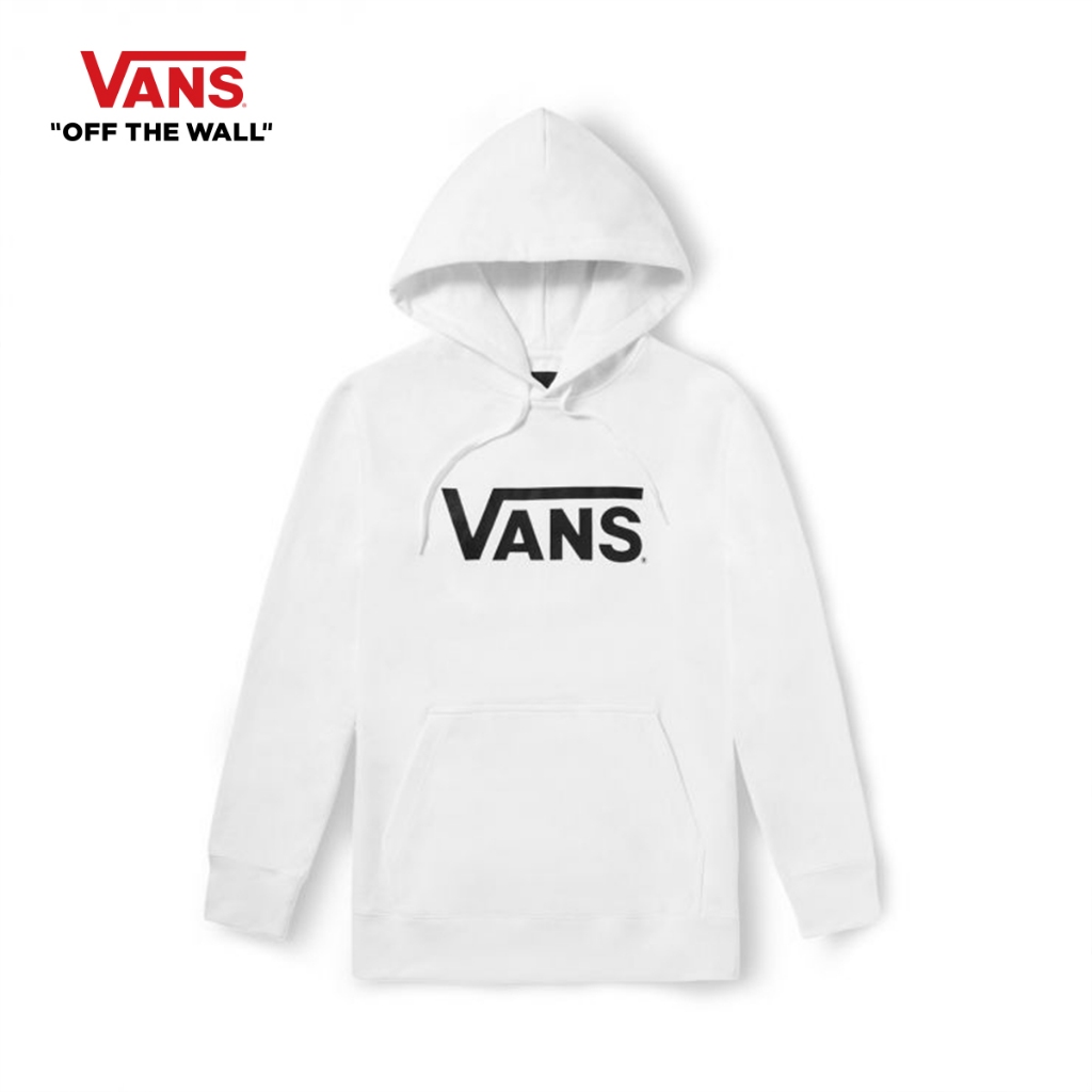 VANS AP M BIG LOGO HOODIE II-B - WHITE เสื้อฮู้ด ชาย หญิง