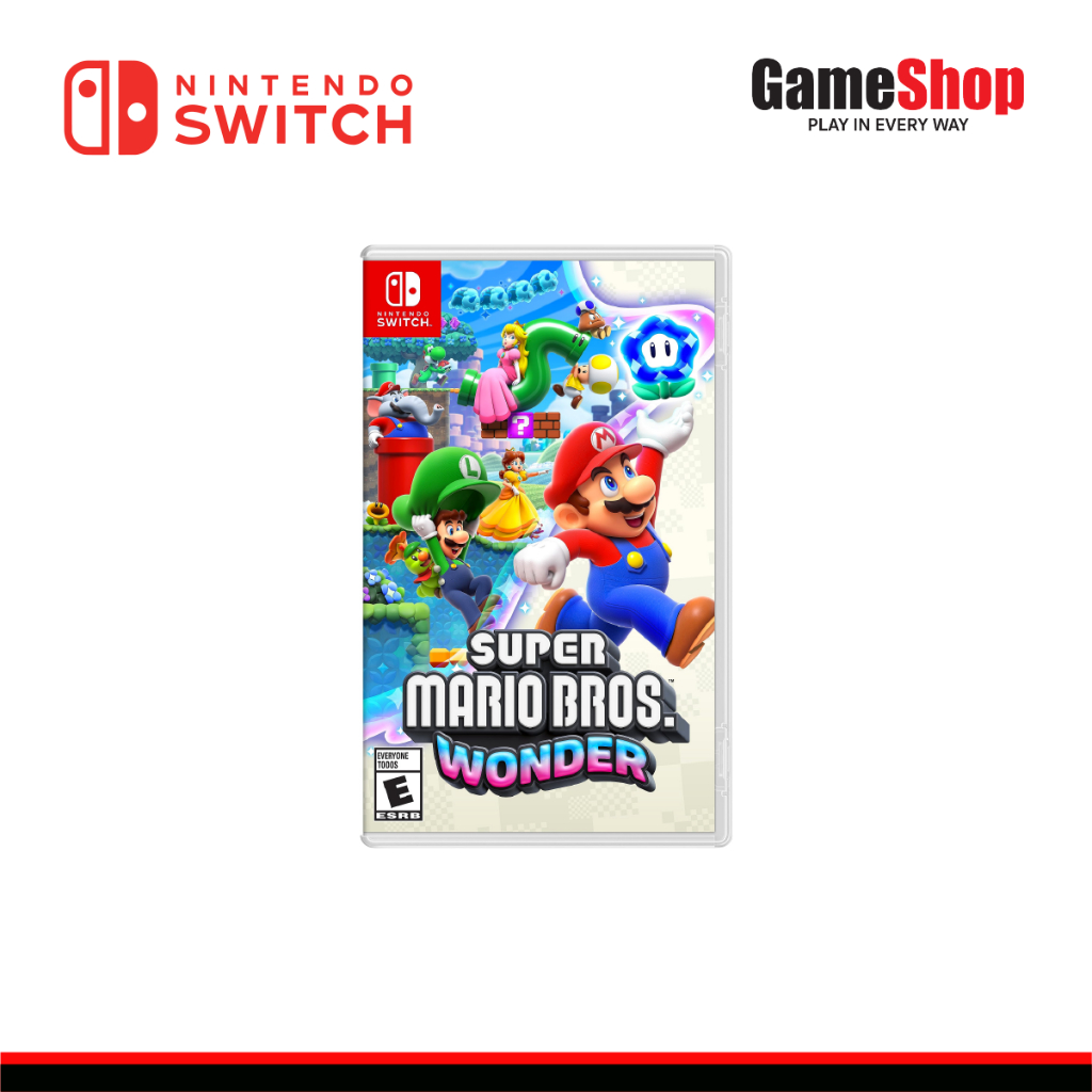 Nintendo Switch : Super Mario Bros Wonder นินเทนโด้ สวิตช์ แผ่นเกม