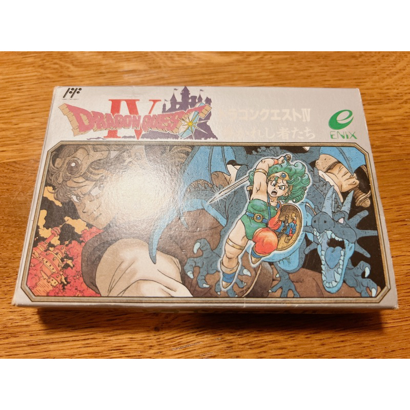 ซอฟท์แวร์เกม Nintendo Dragon Quest Iv 4 Famicom Fc Nes Efc-D4 ส่งตรงจากญี่ปุ่น
