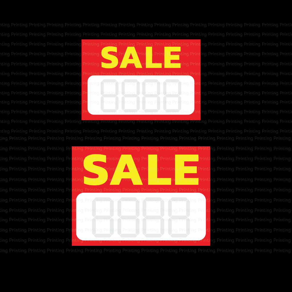 ป้ายราคา ป้ายโปรโมชัน ใช้เมจิกสีดำเขียนตามรอย กระดาษหนา 300 แกรม พรีเมี่ยม - รูปที่ 4