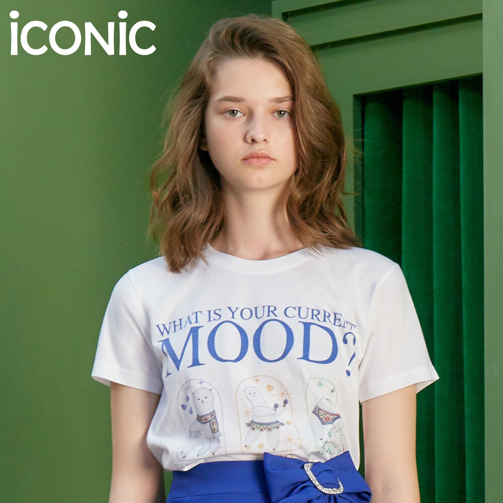 iCONiC VARIETY MOOD T-SHIRT #6598 เสิ้อยืด ลายรวมมิตร อัลปาก้า