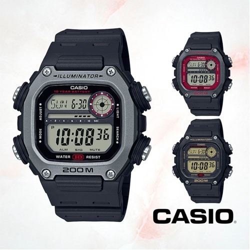 DW-291H Casio Original Standard นาฬิกาข้อมือ สายเรซิ่น SERIES รุ่น DW-291H-1A  DW-291H-1B  DW-291H-9