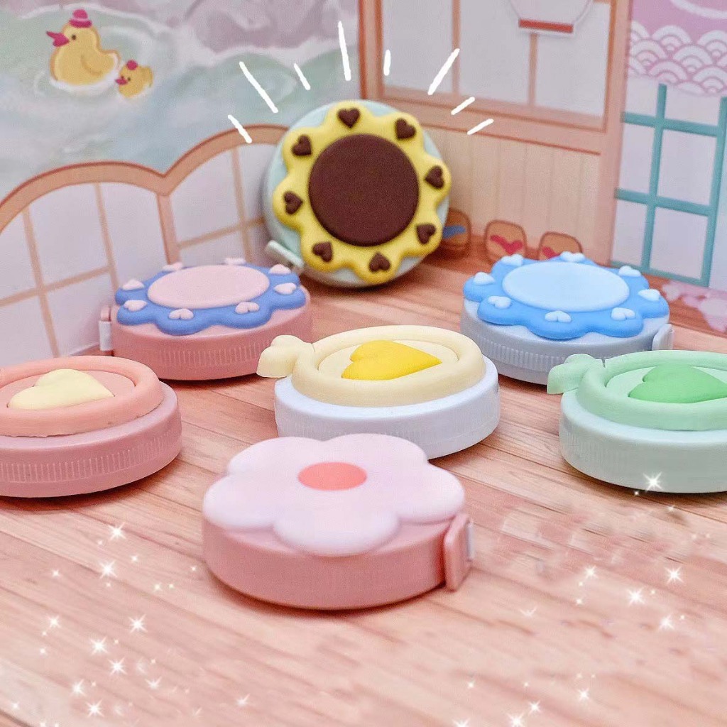 Sunflower66 สายวัดขนาดพกพา ลายสาวน่ารักลายใหม่เพียบ ความยาว150 ซม./60 นิ้ว(คละลาย)