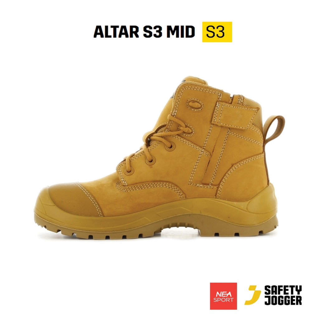 [ลด30% เก็บโค้ด 2509FASHDD] SAFETY JOGGER - ALTAR S3 MID รองเท้าเซฟตี้ หัวคอมโพสิท คุณภาพสูง รองเท้านิรภัย