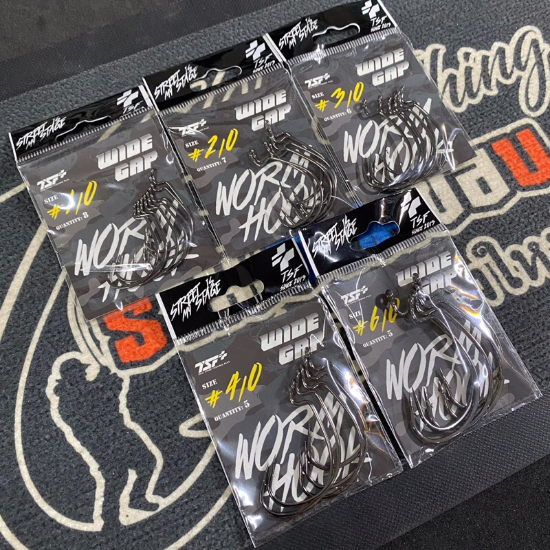 ขอ Thai Street Fishing TSF Wide Gap Worm Hook