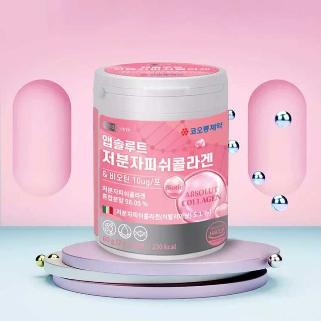 KOLON Absolut Collagen คอลลาเจนพรีเมียม ไบโอติน ไฮยาลูรอน